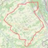 Trace GPS Circuit Sundgau, itinéraire, parcours