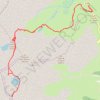 Trace GPS Lac des Garrets - Col de la Cayolle (04), itinéraire, parcours
