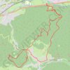 Trace GPS Urmatt - Hahnenberg - Piton Falkenstein - Urmatt, itinéraire, parcours