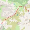 Trace GPS Lac de Creno - Lac de Goria, itinéraire, parcours