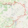 Trace GPS Guern - Bon-Repos, itinéraire, parcours