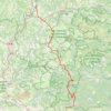 Trace GPS Marvejols - Arre, itinéraire, parcours