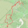 Trace GPS Balade dans le massif de la clape, itinéraire, parcours