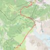 Trace GPS Day 01: Les Houches to Auberge du Truc, itinéraire, parcours