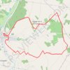 Trace GPS Chemin des vignes - Châteauvieux, itinéraire, parcours