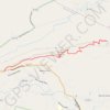 Trace GPS McAfee Knob via Appalachian Trail, itinéraire, parcours