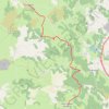 Trace GPS Tour des Monts d'Aubrac - De Prinsuéjols à Saint-Laurent-de-Muret, itinéraire, parcours