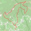 Trace GPS Suzette (84) - Saint Amand par le Pas du Loup, itinéraire, parcours