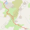 Trace GPS GR20 Ascu Stagnu-Carozzu, itinéraire, parcours