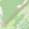 Trace GPS Tour de la Combe Arbey - Lamoura, itinéraire, parcours