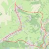 Trace GPS Hansez (Olne) : La voie des ânes, itinéraire, parcours