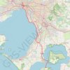 Trace GPS Melbourne - Philip Island, itinéraire, parcours