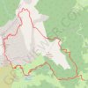 Trace GPS Randonnée de la Tournette par Montaubert, itinéraire, parcours
