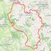 Trace GPS Montée Grammond départ Chazelles-sur-Lyon, itinéraire, parcours