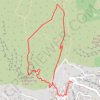 Trace GPS Baou de Saint-Jeannet, itinéraire, parcours