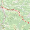 Trace GPS Traversée des Chateaux Cathares : Montségur - Foix, itinéraire, parcours