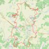 Trace GPS VTT Matha, itinéraire, parcours