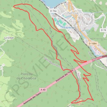 Trace GPS Roche d’Au-Del, itinéraire, parcours