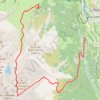Trace GPS Pourtère de l'Homme et descente vallée du Badét, itinéraire, parcours