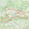 Trace GPS Grand Tour du Luberon, itinéraire, parcours