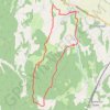 Trace GPS Vallée de la Drôme Diois - Le Filan, itinéraire, parcours