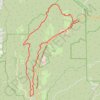 Trace GPS Caspers Wilderness Park Loop, itinéraire, parcours