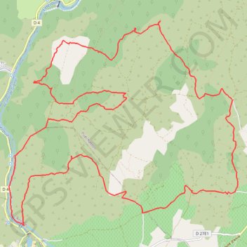Trace GPS Puechabon - Bergerie Neuve - Belvédère du Berger - Pont du Diable - Grotte - Saint Sylvestre, itinéraire, parcours