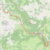 Trace GPS Estaing - Golinhac, itinéraire, parcours