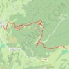 Trace GPS Mont Poupet (Jura), itinéraire, parcours