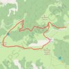Trace GPS Le Picou du Prat d'Albis, itinéraire, parcours