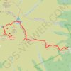 Trace GPS Montagne Pelée par l'Aileron, itinéraire, parcours