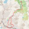 Trace GPS Cap Peytier-Hossard - Balaïtous depuis le Larribet, itinéraire, parcours