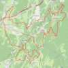 Trace GPS VTT_SDE-2022_50km, itinéraire, parcours