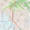 Trace GPS Britannia - Saas Fee, itinéraire, parcours