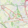 Trace GPS Dilbeek - Sint-Martens-Bodeghem Track 1/3, itinéraire, parcours