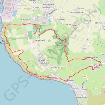 Trace GPS 1 - RDC 2024 pédestre 11 km, itinéraire, parcours