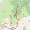 Trace GPS Tour des cabanes d'Ossese, itinéraire, parcours
