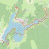 Trace GPS Le lac du Laouzas, itinéraire, parcours