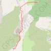 Trace GPS Bocca Pruna à Pylone's route, itinéraire, parcours