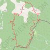 Trace GPS Riunoguers – col de Porteille – Pla del Perer – co, itinéraire, parcours