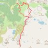 Trace GPS Pique rouge de Bassies, itinéraire, parcours
