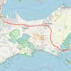Trace GPS Geelong - Queenscliff, itinéraire, parcours