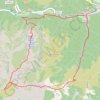 Trace GPS Arête de Saint-Eutrope, itinéraire, parcours