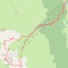 Trace GPS Pic de Pombie, sommets 2174 - 2207 depuis Pont de Camps, itinéraire, parcours