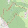 Trace GPS Le circuit des Cascades d'Angon, itinéraire, parcours
