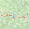 Trace GPS Petit tour du Morvan J2, itinéraire, parcours