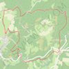 Trace GPS Col du Fayet, itinéraire, parcours