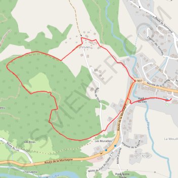 Trace GPS Circuit du Bois de Cher, itinéraire, parcours