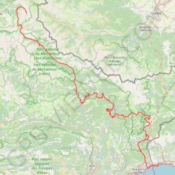 Trace GPS Etape2, itinéraire, parcours