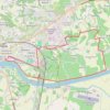Trace GPS Rando des vergers Moissac (82) Jean de Belgique, itinéraire, parcours